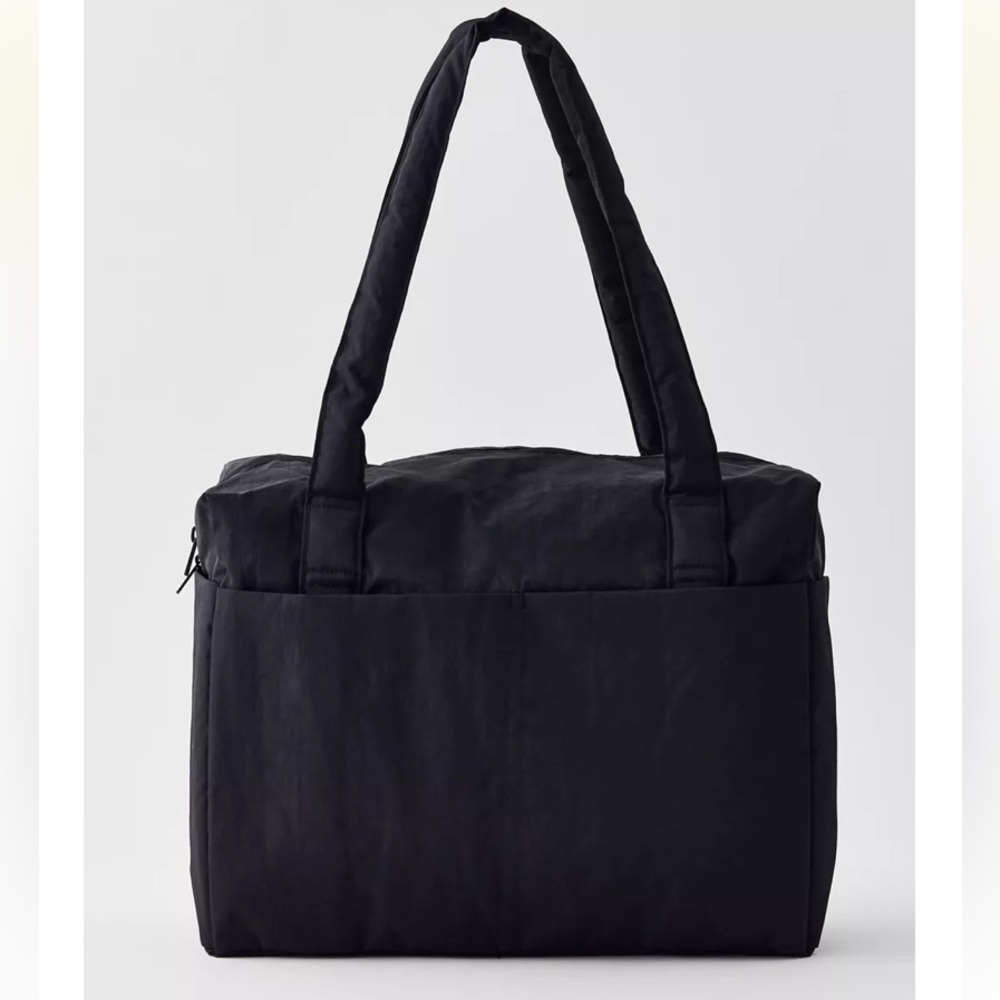 BAGGU Black Travel Tote